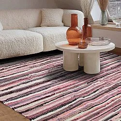 Kludetæppe - Home (pink/multi)