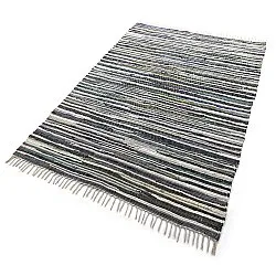 Kludetæppe - Home (blå/multi)