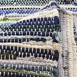 Kludetæppe - Home (blå/multi)