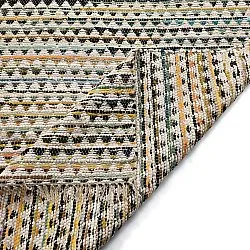 Kludetæppe - Lindby (gul/multi)