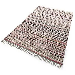 Kludetæppe - Lindby (pink/multi)