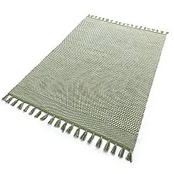 Kludetæppe - Vinga (grøn)