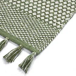 Kludetæppe - Vinga (grøn)