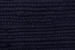 Kludetæppe - Silje (blå)