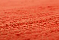 Kludetæppe - Silje (orange)