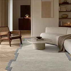 Uldtæppe - Agra Hand Tufted Wool Premium (grå)