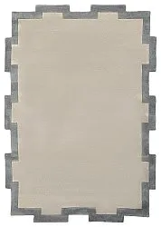 Uldtæppe - Agra Hand Tufted Wool Premium (grå)