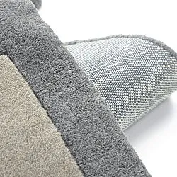 Uldtæppe - Agra Hand Tufted Wool Premium (grå)