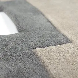 Uldtæppe - Agra Hand Tufted Wool Premium (grå)