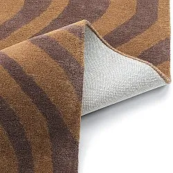 Uldtæppe - Aiz Hand Tufted Wool Premium (brun)