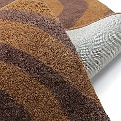 Uldtæppe - Aiz Hand Tufted Wool Premium (brun)