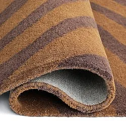 Uldtæppe - Aiz Hand Tufted Wool Premium (brun)