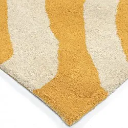 Uldtæppe - Aiz Hand Tufted Wool Premium (gul)