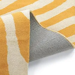 Uldtæppe - Aiz Hand Tufted Wool Premium (gul)