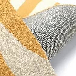 Uldtæppe - Aiz Hand Tufted Wool Premium (gul)