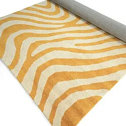 Uldtæppe - Aiz Hand Tufted Wool Premium (gul)