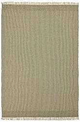 Uldtæppe - Arbil (grøn/hvid)