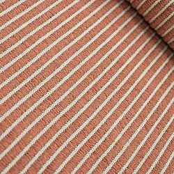 Uldtæppe - Arbil (terracotta/hvid)