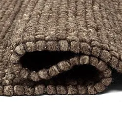Uldtæppe - Avafors Wool Bubble (brun/beige)