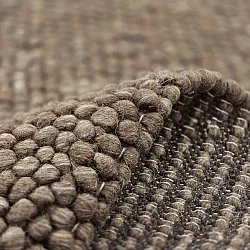 Uldtæppe - Avafors Wool Bubble (brun/beige)