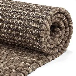Uldtæppe - Avafors Wool Bubble (brun/beige)
