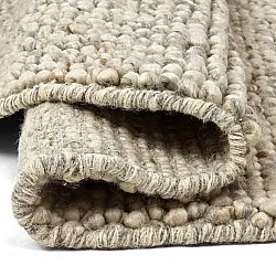 Rundt tæppe - Avafors Wool Bubble (grå/beige)