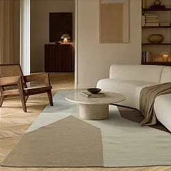 Uldtæppe - Aveiro (beige/multi)