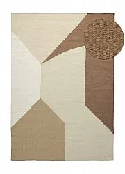 Uldtæppe - Aveiro (beige/multi)