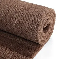 Uldtæppe - Brenta Handloom Wool Premium (brun)