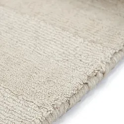 Uldtæppe - Brenta Handloom Wool Premium (fløde)
