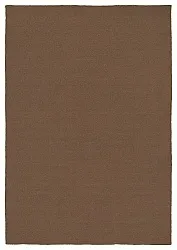 Uldtæppe - Charonne Flat Handloom Wool Premium (brun)