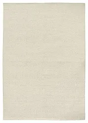 Uldtæppe - Charonne Flat Handloom Wool Premium (fløde)