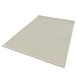 Uldtæppe - Charonne Flat Handloom Wool Premium (fløde)