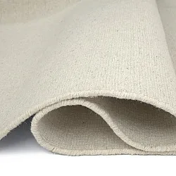 Uldtæppe - Charonne Flat Handloom Wool Premium (fløde)