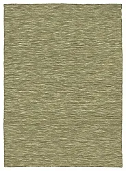 Uldtæppe - Charonne Flat Handloom Wool Premium (grøn)