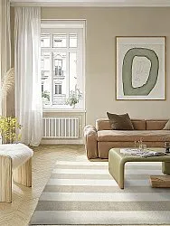 Uldtæppe - Garine (off white/beige)