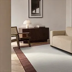 Uldtæppe - Gaya Hand Tufted Wool Premium (creme/brun)