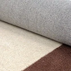Uldtæppe - Gaya Hand Tufted Wool Premium (creme/brun)