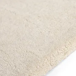 Uldtæppe - Gaya Hand Tufted Wool Premium (creme/hvid)