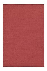 Uldtæppe - Hamilton (dyb rød)