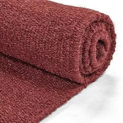 Uldtæppe - Hamilton (dyb rød)