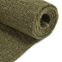 Uldtæppe - Hamilton (mosgrøn)