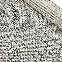 Uldtæppe - Mesra (grå/hvid)