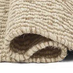 Uldtæppe - Monastir (beige/hvid)