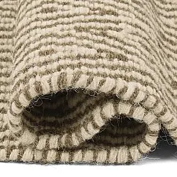 Uldtæppe - Monastir (brun/hvid)