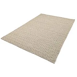 Uldtæppe - Monastir (grå/hvid)