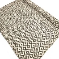 Uldtæppe - Monastir (grå/hvid)