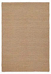 Uldtæppe - Ovelia (brun/hvid)