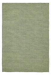 Uldtæppe - Ovelia (grøn/hvid)