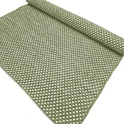 Uldtæppe - Ovelia (grøn/hvid)